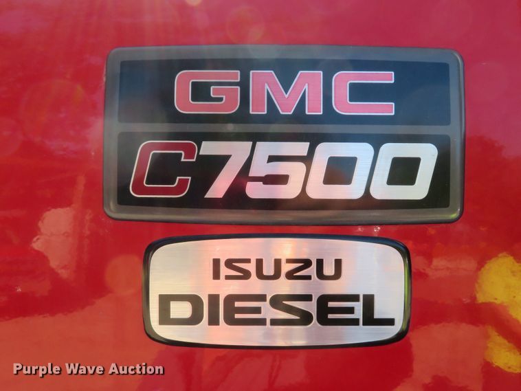 image for item DH1621 2008 GMC C7500 dump truck