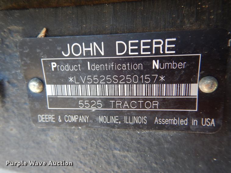 image for item DH2149 2006 John Deere 5525 tractor