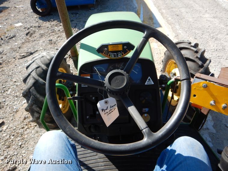 image for item DH2151 2002 John Deere 5420 MFWD tractor