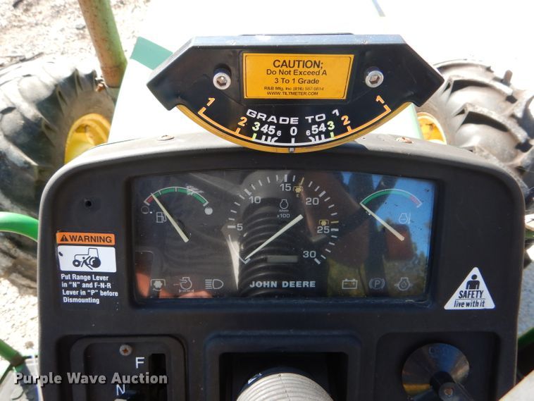 image for item DH2151 2002 John Deere 5420 MFWD tractor