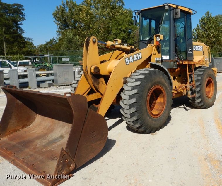 image for item DH2157 2003 John Deere 544H wheel loader