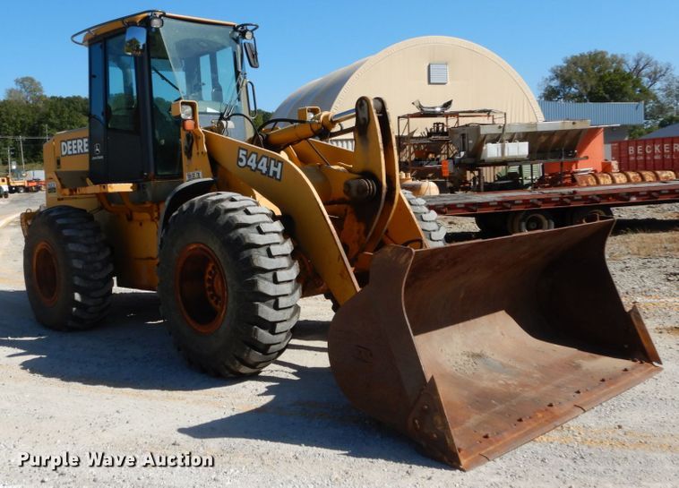 image for item DH2157 2003 John Deere 544H wheel loader