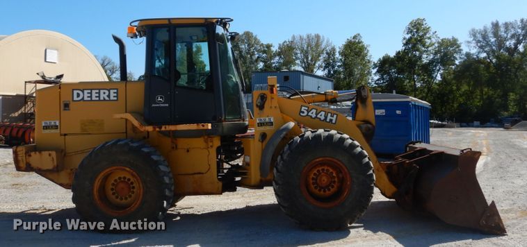 image for item DH2157 2003 John Deere 544H wheel loader