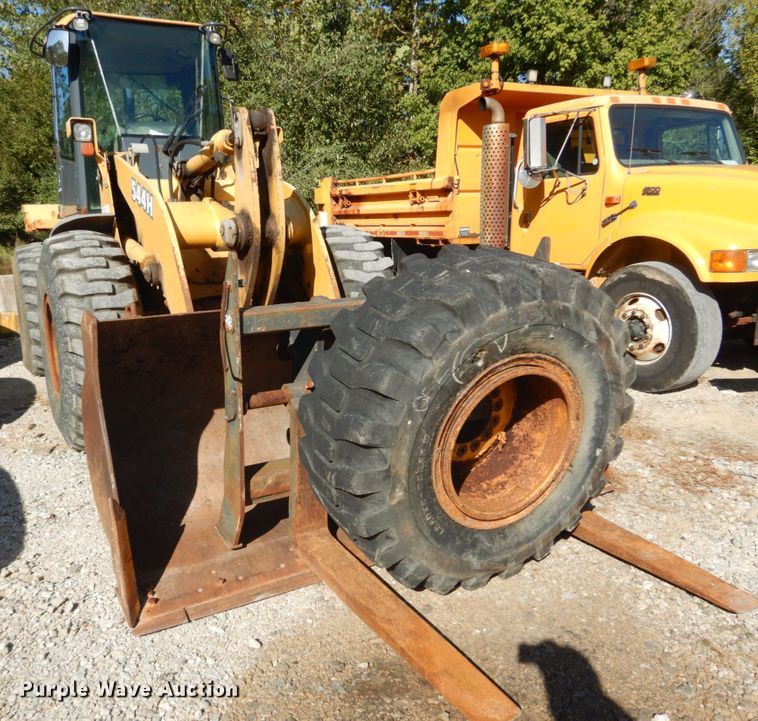 image for item DH2157 2003 John Deere 544H wheel loader