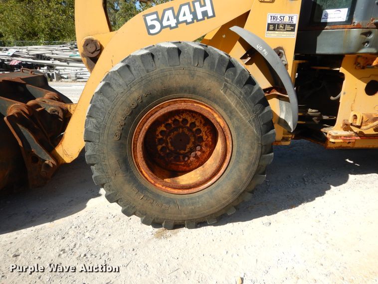 image for item DH2157 2003 John Deere 544H wheel loader