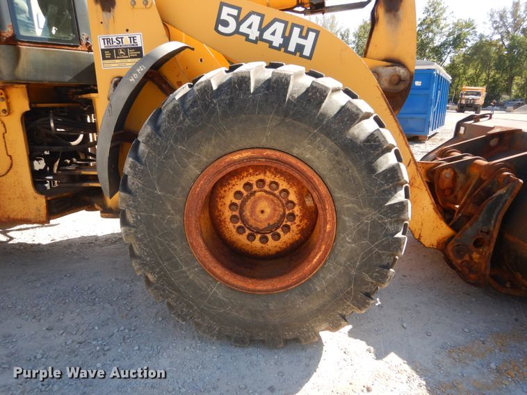 image for item DH2157 2003 John Deere 544H wheel loader