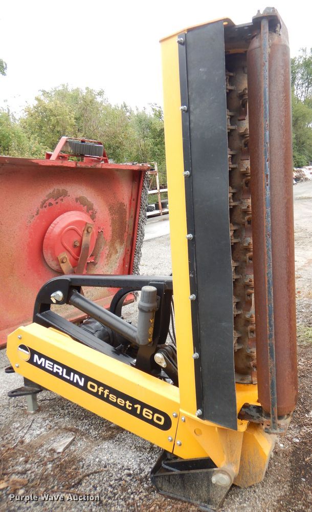 image for item DI2560 Merlin Offset 160 flail mower