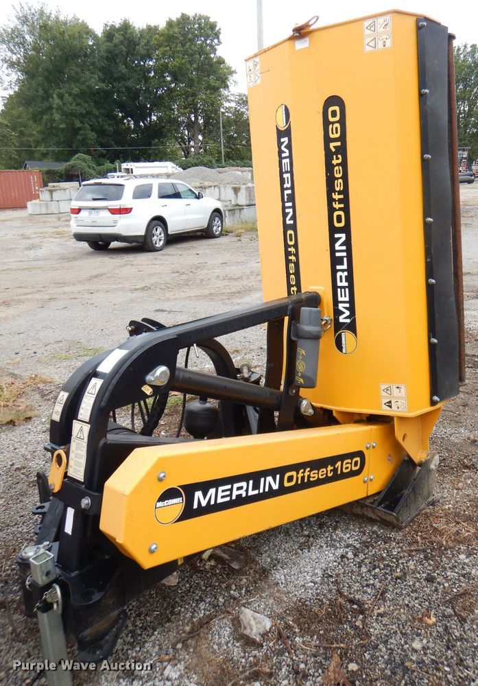 image for item DI2560 Merlin Offset 160 flail mower
