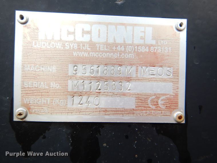 image for item DI2560 Merlin Offset 160 flail mower