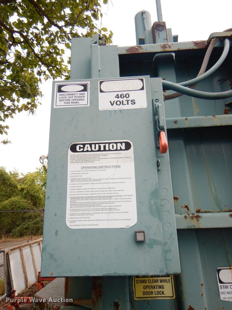 image for item DI2561 Marathon V6030HD compactor/baler