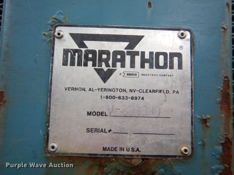 image for item DI2561 Marathon V6030HD compactor/baler