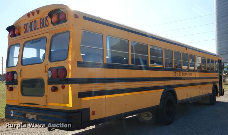 image for item DI2591 1998 Blue Bird TC2000 school bus
