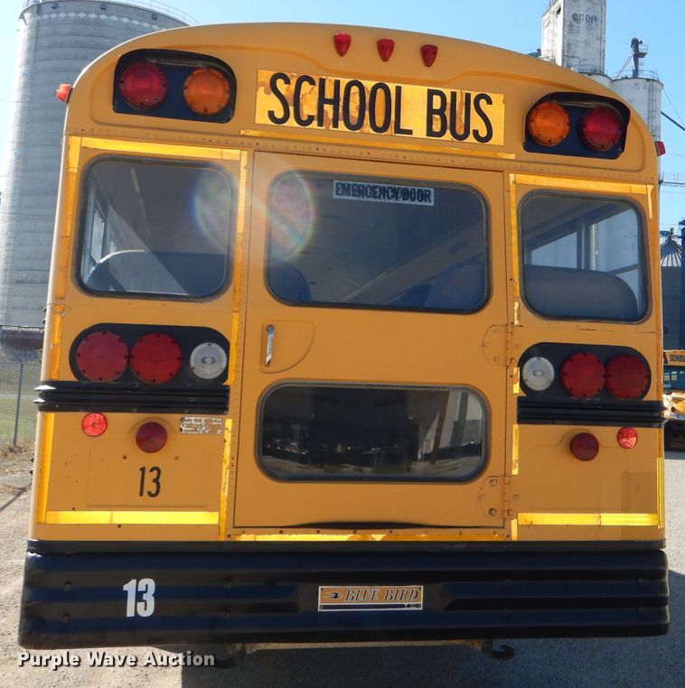 image for item DI2591 1998 Blue Bird TC2000 school bus
