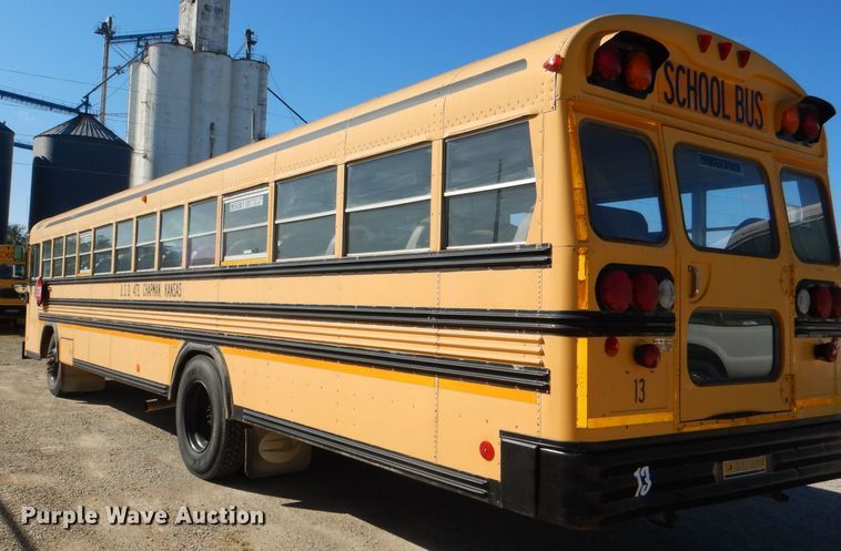 image for item DI2591 1998 Blue Bird TC2000 school bus