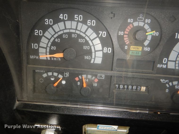 image for item DI2591 1998 Blue Bird TC2000 school bus