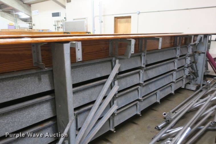 image for item EA9409 (2) fold up bleachers