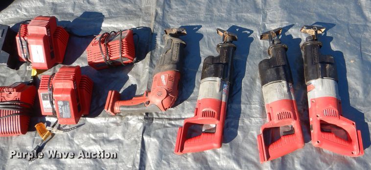 image for item FF9710 (4) Sawzall reciprocating saws