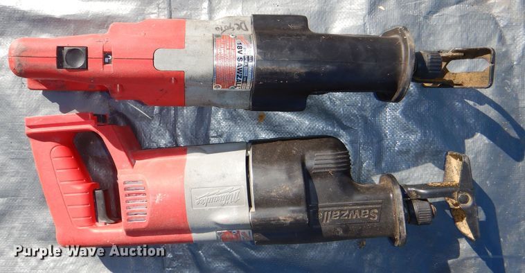 image for item FF9710 (4) Sawzall reciprocating saws