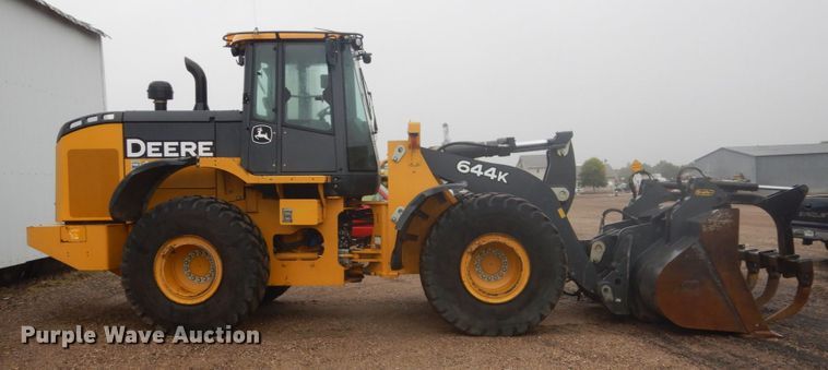 image for item FU9579 2013 John Deere 644K wheel loader