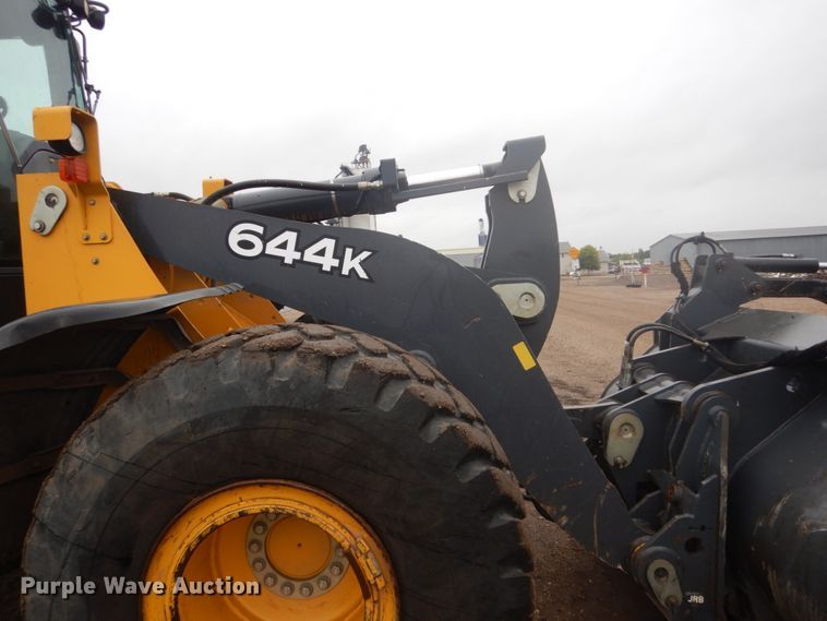 image for item FU9579 2013 John Deere 644K wheel loader