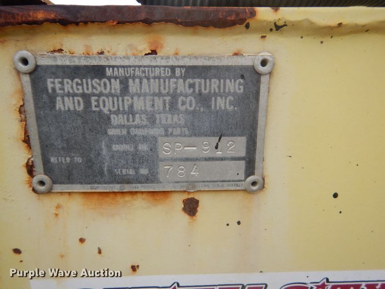 image for item FU9581 Ferguson SP-912 pneumatic roller