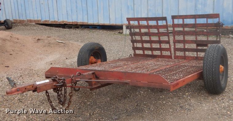 image for item FU9583 1996 shop built utility trailer