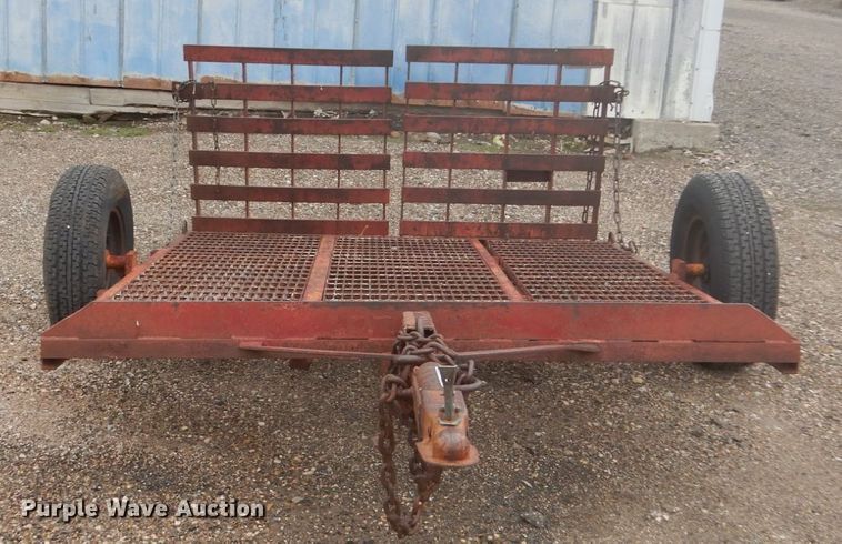 image for item FU9583 1996 shop built utility trailer