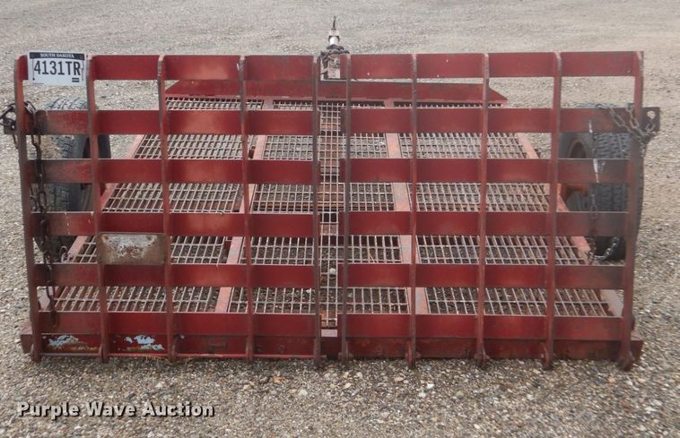 image for item FU9583 1996 shop built utility trailer