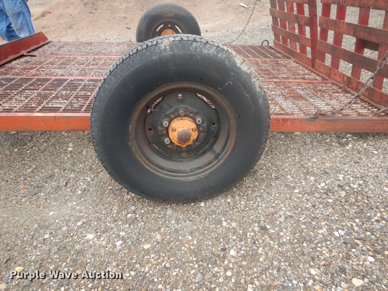 image for item FU9583 1996 shop built utility trailer