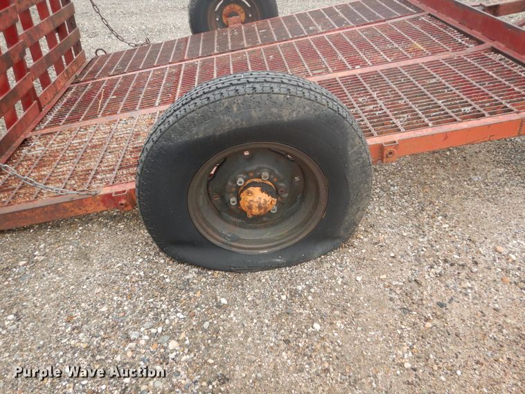 image for item FU9583 1996 shop built utility trailer