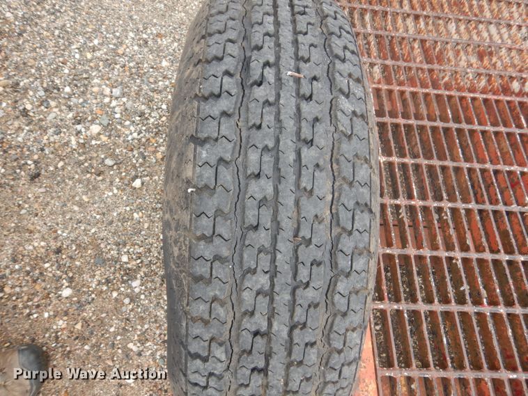 image for item FU9583 1996 shop built utility trailer