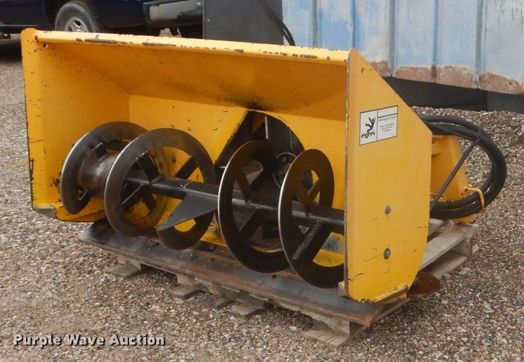 image for item FU9585 Erskine 2118 skid steer snow blower