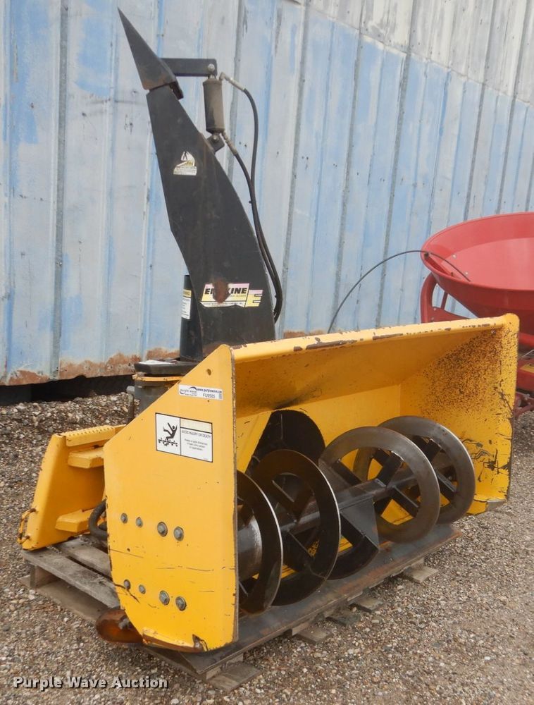 image for item FU9585 Erskine 2118 skid steer snow blower