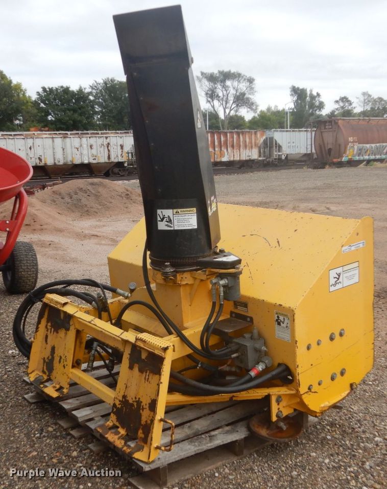 image for item FU9585 Erskine 2118 skid steer snow blower