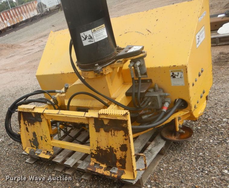 image for item FU9585 Erskine 2118 skid steer snow blower