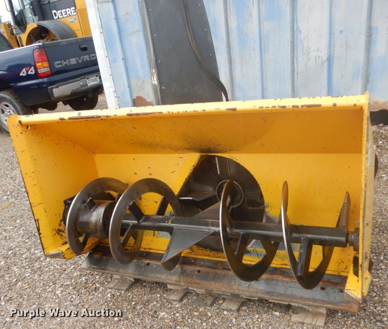 image for item FU9585 Erskine 2118 skid steer snow blower