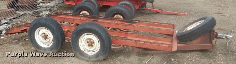 image for item FU9589 1986 shop built utility trailer