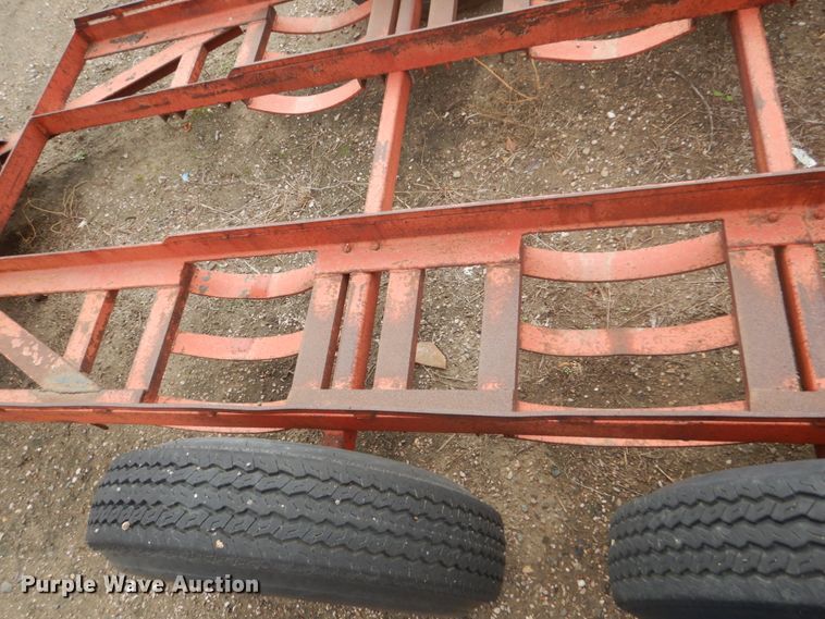 image for item FU9589 1986 shop built utility trailer