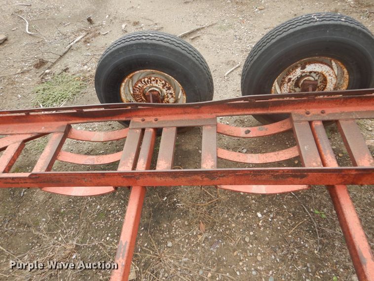 image for item FU9589 1986 shop built utility trailer