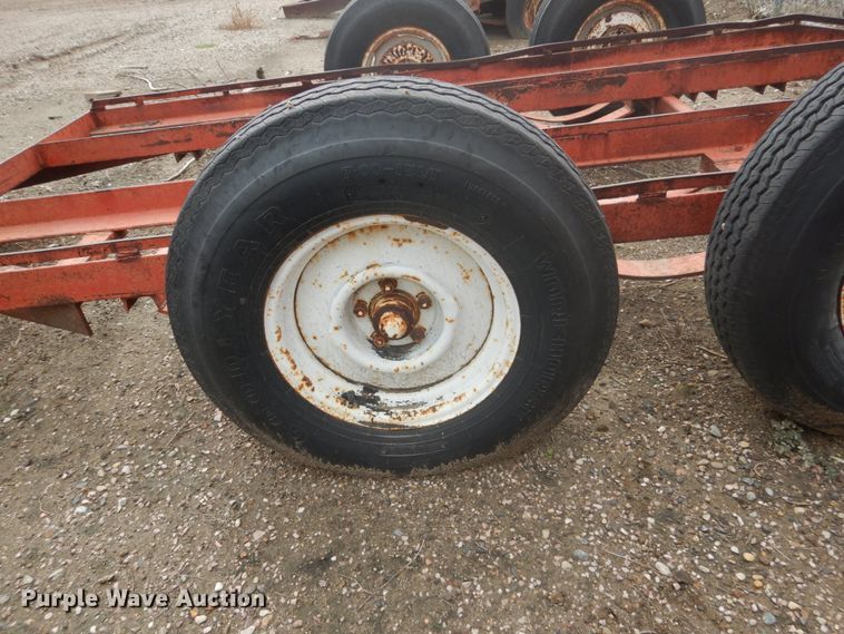 image for item FU9589 1986 shop built utility trailer