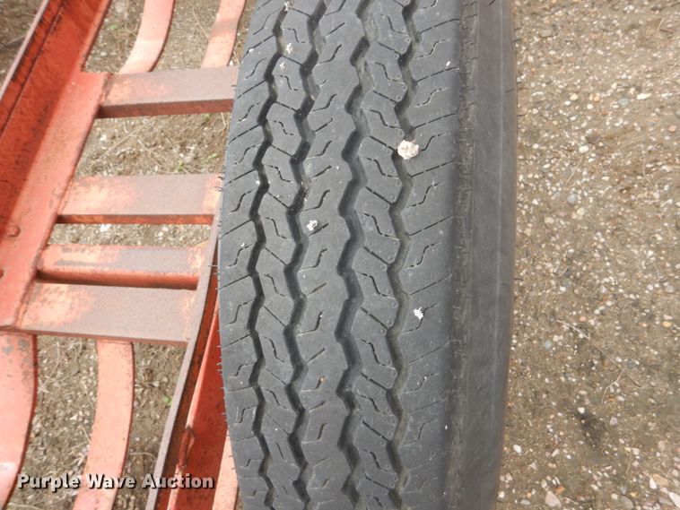 image for item FU9589 1986 shop built utility trailer