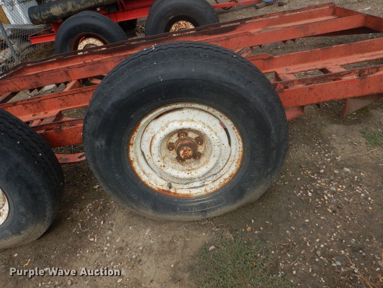 image for item FU9589 1986 shop built utility trailer