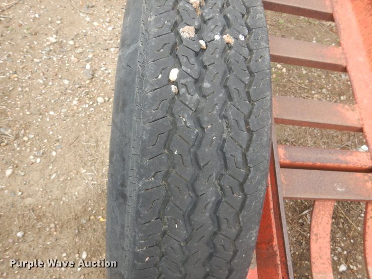 image for item FU9589 1986 shop built utility trailer