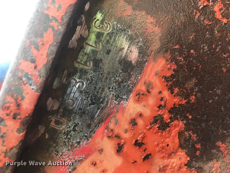 image for item FU9589 1986 shop built utility trailer