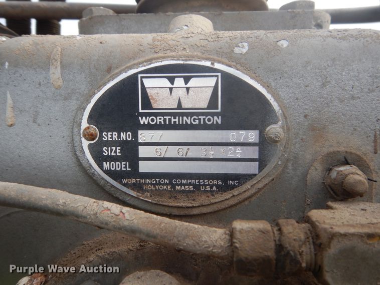 image for item FU9590 Worthington air compressor