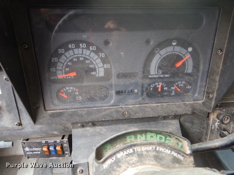 image for item FU9593 1997 GMC sewer inspection truck