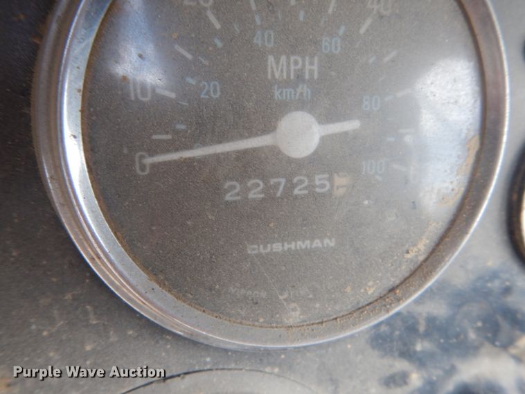 image for item FU9595 1984 Cushman 898452-8420 utility vehicle