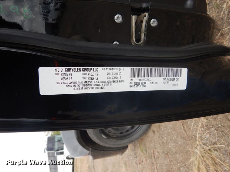 image for item FU9602 2014 Dodge Charger Police