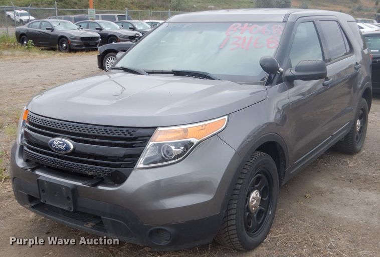 image for item FU9611 2015 Ford Explorer Police Interceptor SUV