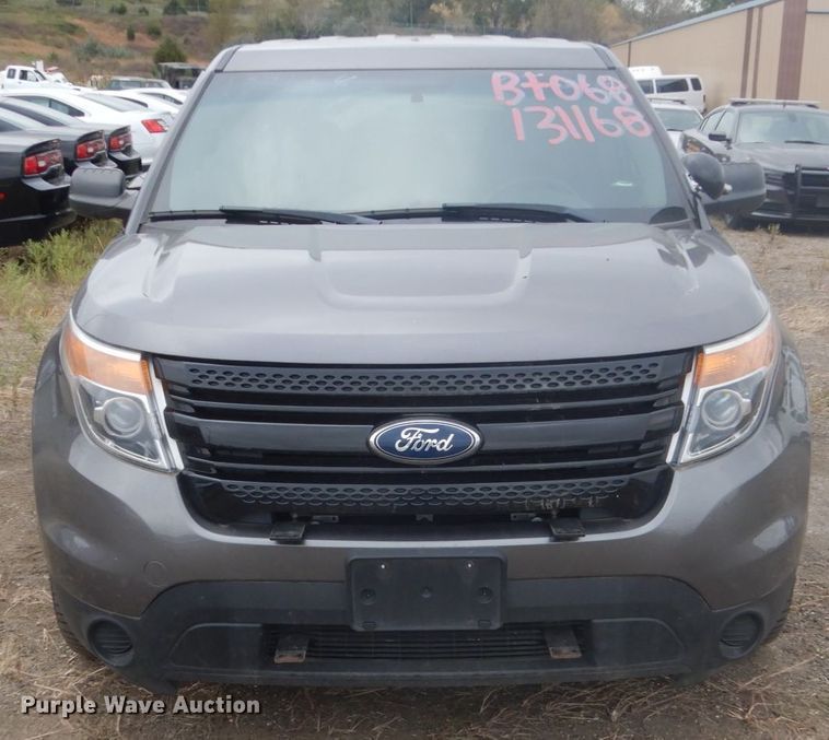 image for item FU9611 2015 Ford Explorer Police Interceptor SUV